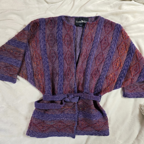 Hunters Run wrap jacket/sweater, size medium - Picture 3 of 6